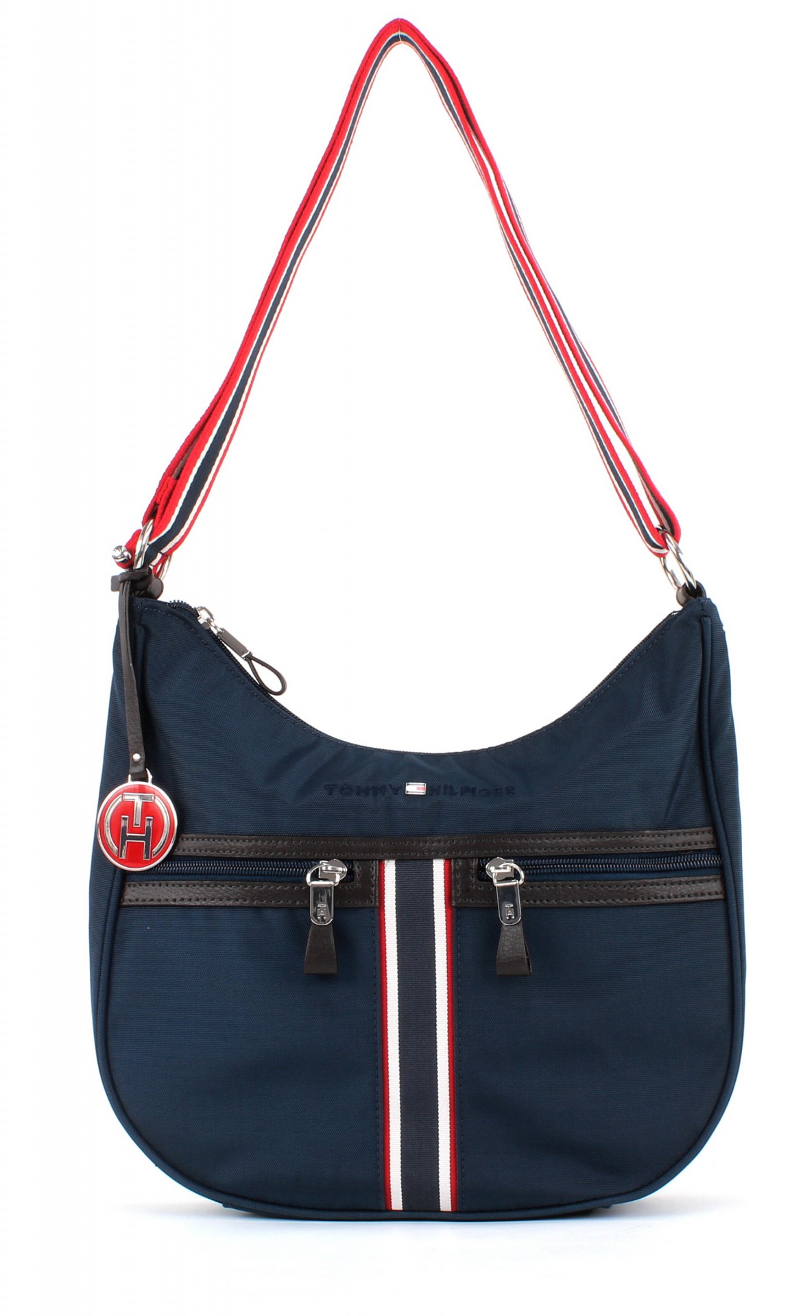 TOMMY HILFIGER PIPER + HOBO + BAG + SHOULDER BAG + LADIES + + MIDNIGHT ...